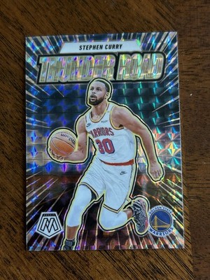 2024-25 Panini Mosaic - Stephen Curry Thunder Road Silver Prizm