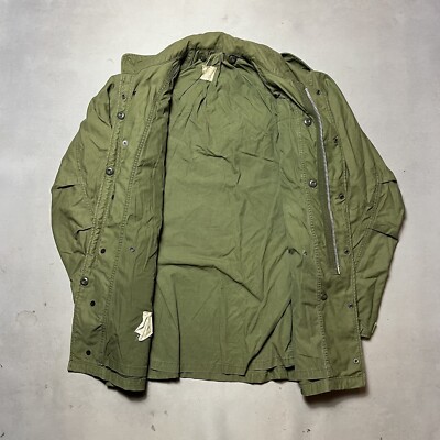 Vintage So-Sew Styles M65 OG-107 Men's Green Military Field Coat