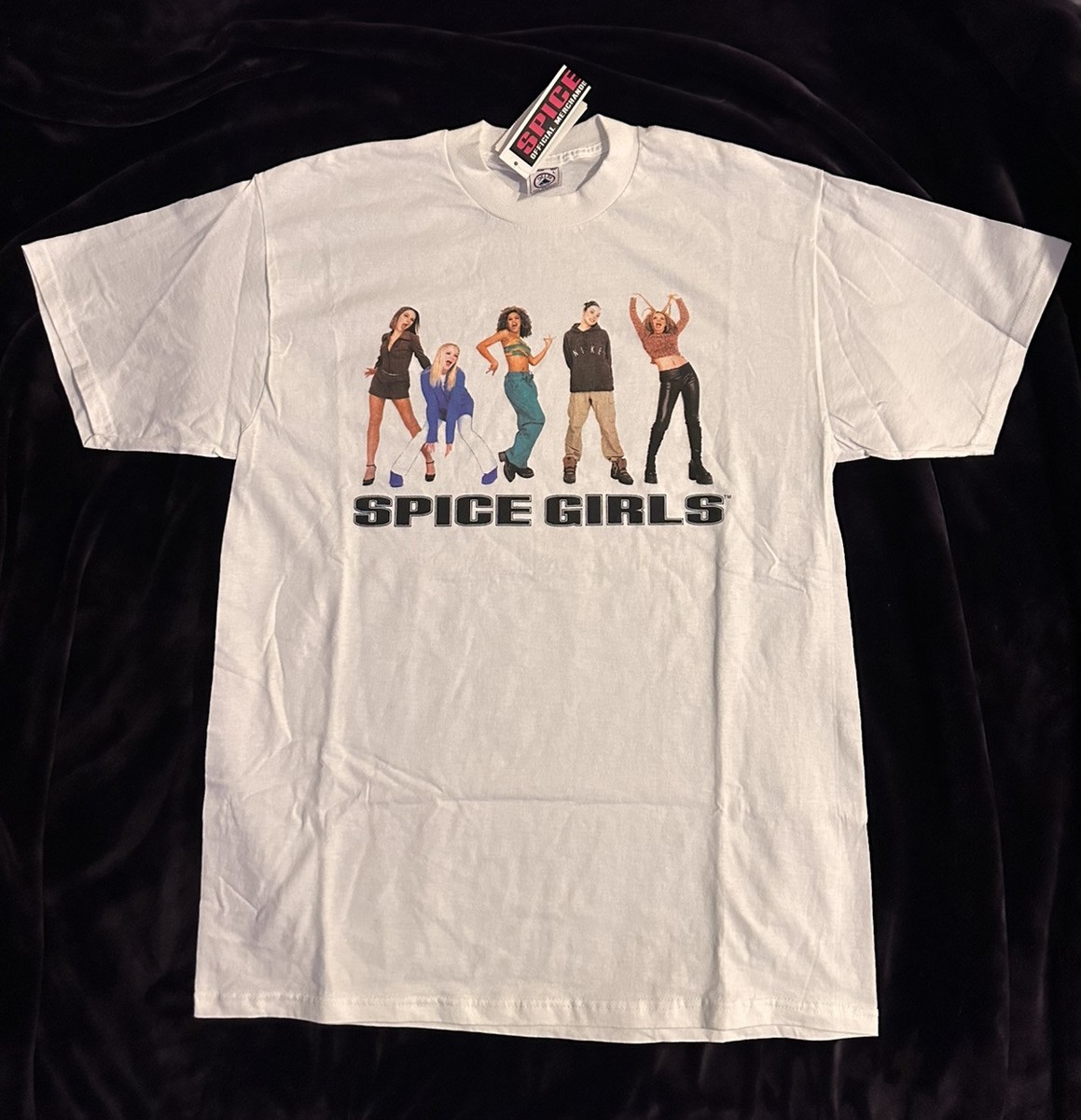 🔥🔥🔥Vintage Deadstock NWT Spice Girls T Shirt Large Delta Tag