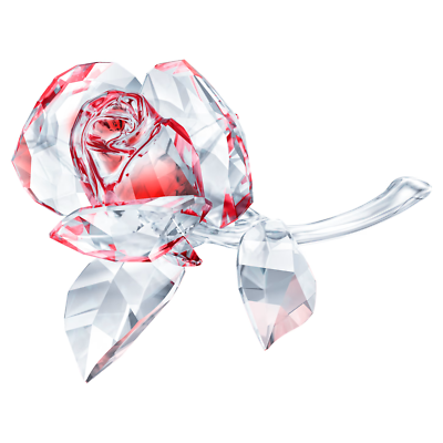 Swarovski Crystal BLOSSOMING ROSE Red 5428561 | eBay