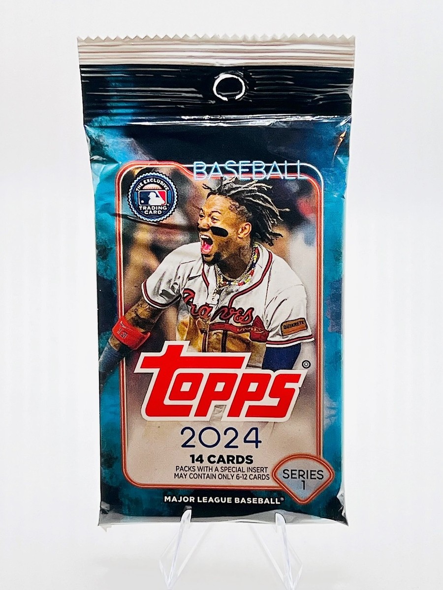 SINGLE PACK of 2024 Topps Series 1 Baseball RETAIL Pack (14 Cards