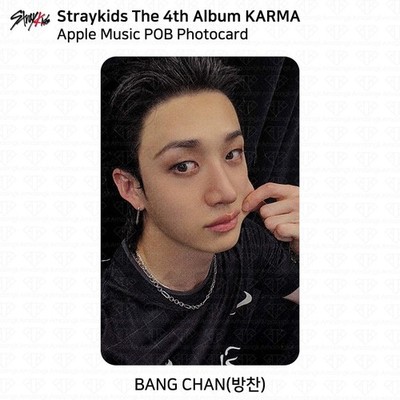 Stray Kids The 4th Album Karma Applemusic POB Photocard KPOP K-POP