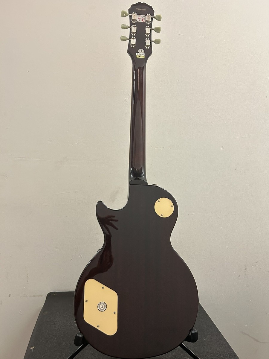 2000 Epiphone Les Paul Standard Heritage Burst Electric Guitar NOS