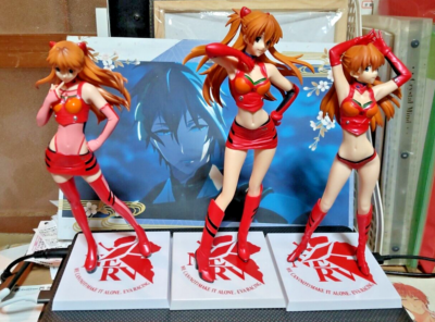Evangelion Premium Racing Figure Asuka Langley Race Queen 3 Types