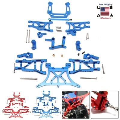 RC Car Upgrade Parts Metal Full Set for 1/10 Traxxas Slash 2WD