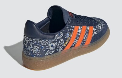 Adidas originals Women's HANDBALL SPEZIAL Sneakers navy orange GUM