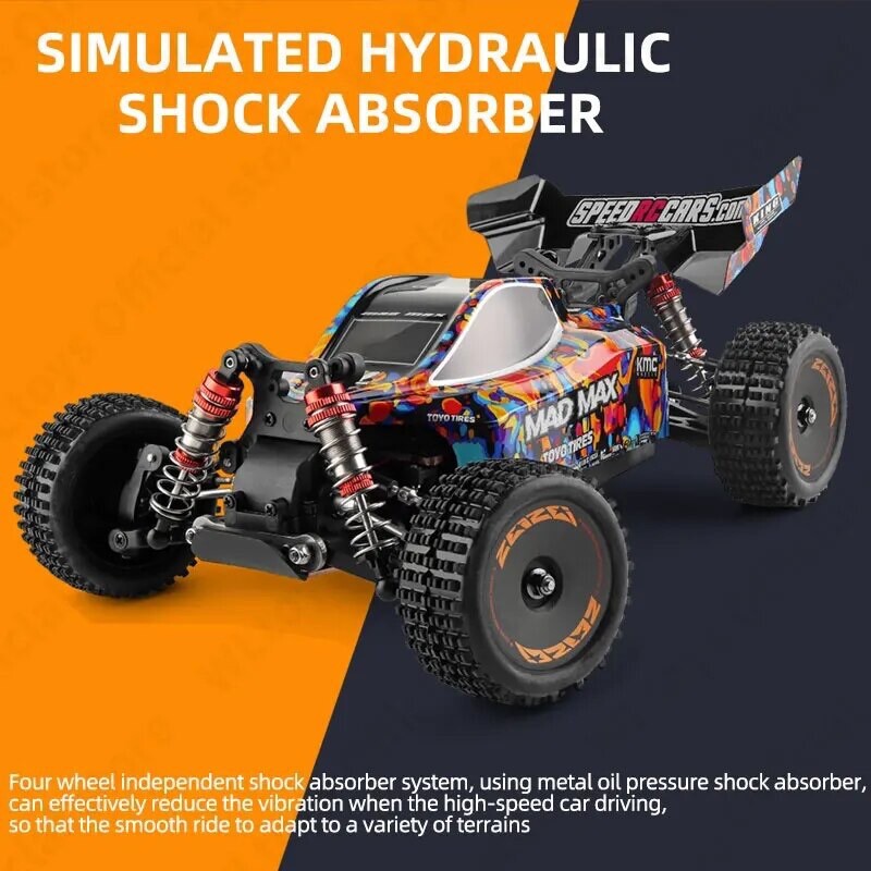 WLtoys 184016 1/18 BRUSHLESS 2.4G 4WD RC Car 75KM/H High Speed Off
