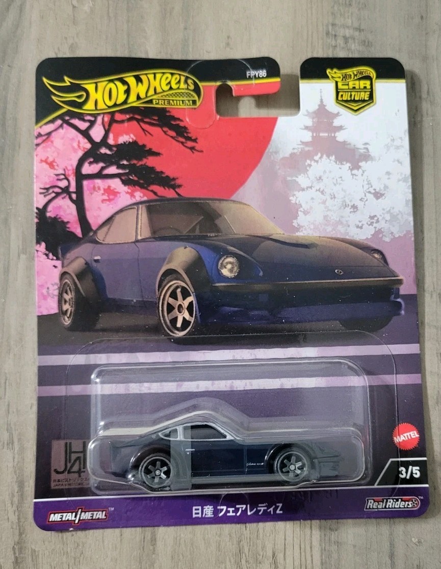 Nissan Fairlady Z Japan Historics 4 Hot Wheels Premium * Blue