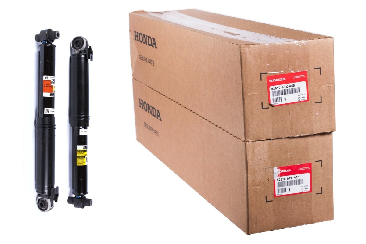 Genuine Acura MDX & ZDX Rear Shock Absorbers Pair 52610-STX-A55 x2