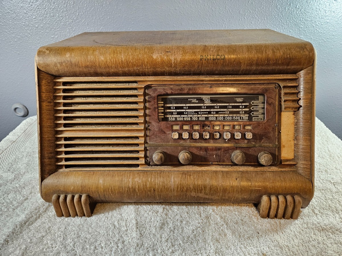 Philco 41-256 Table Radio, Circa 1941 | eBay