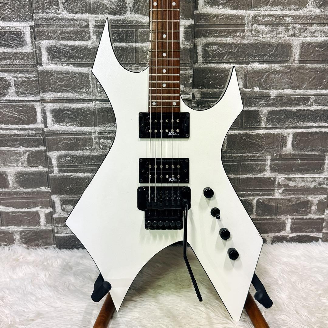 B.C.Rich warlock Special Edition Pearl White Electric Guitar | eBay