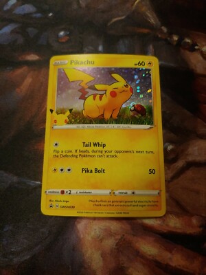 Pikachu SWSH039 Holo Stamped Promo Pokemon TCG General Mills 25th