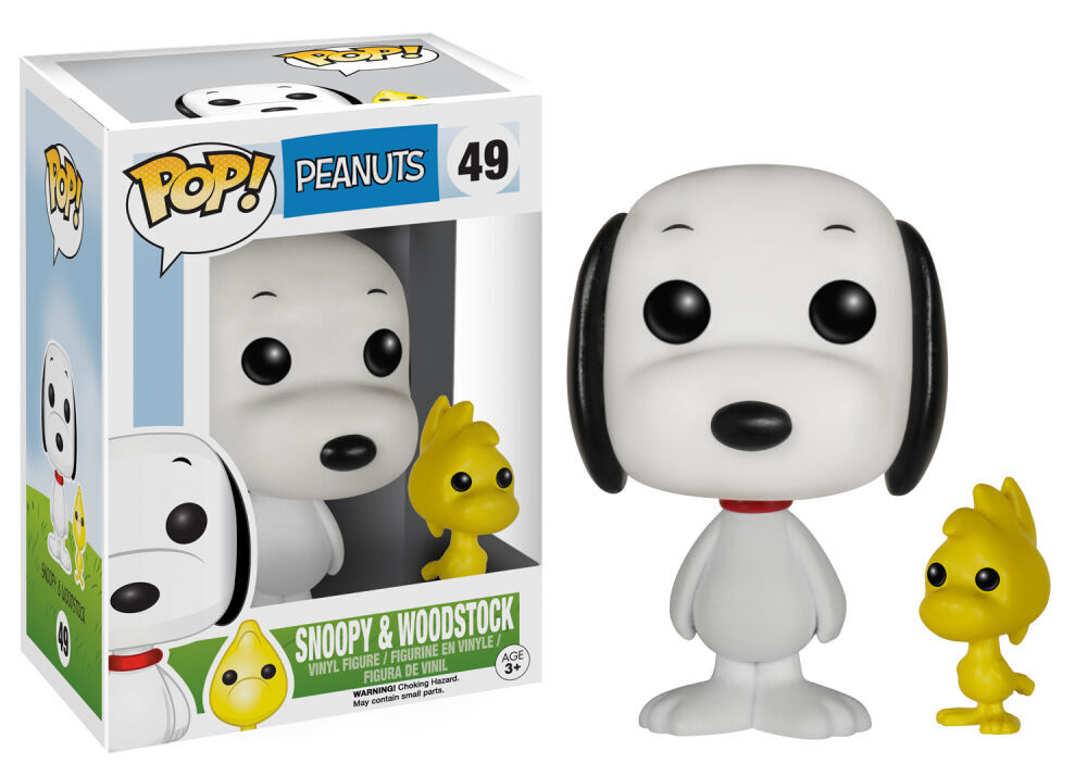 Funko Pop! Vinyl: Peanuts - Snoopy (w/ Woodstock) #49 for sale