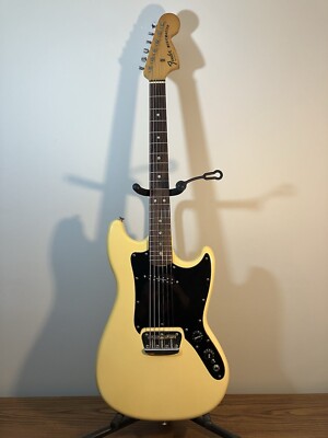 Vintage 1978 Fender Musicmaster USA Made Olympic White Guitar W
