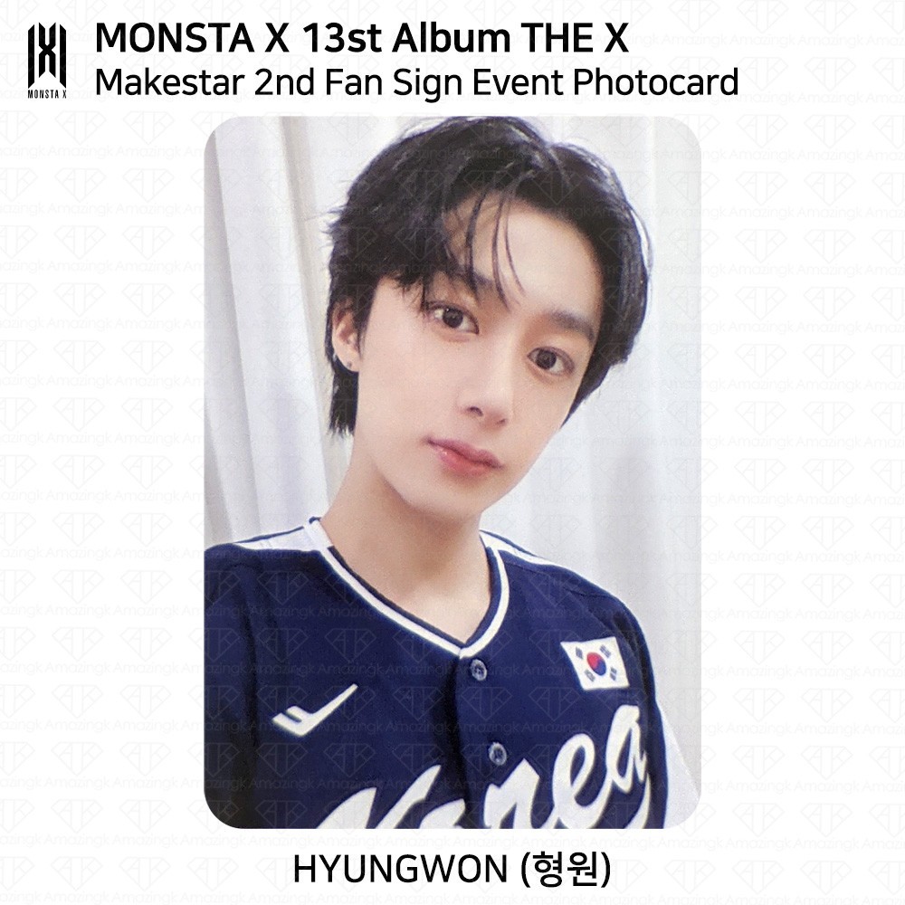 MONSTA X The 13th Mini Album THE X Makestar 2nd Fan Sign Event