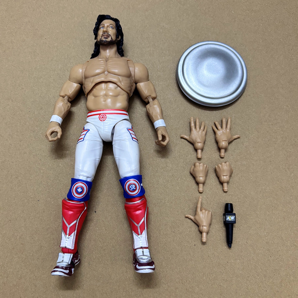 1 of 1000 SDCC AEW Kenny Omega Rare Wrestling Action Figure WWE
