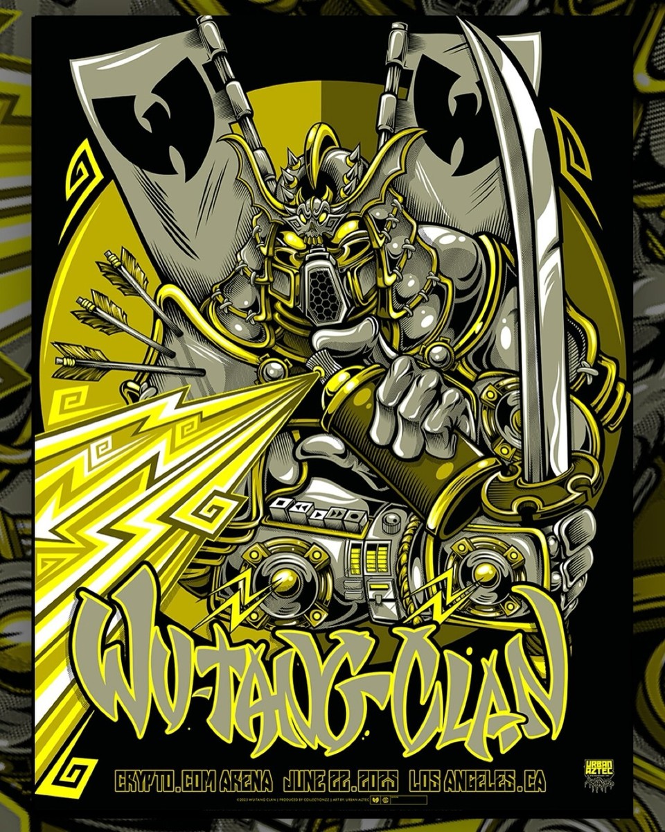 Wu-Tang Clan X Los Angeles California June 22nd 2025 Poster | eBay