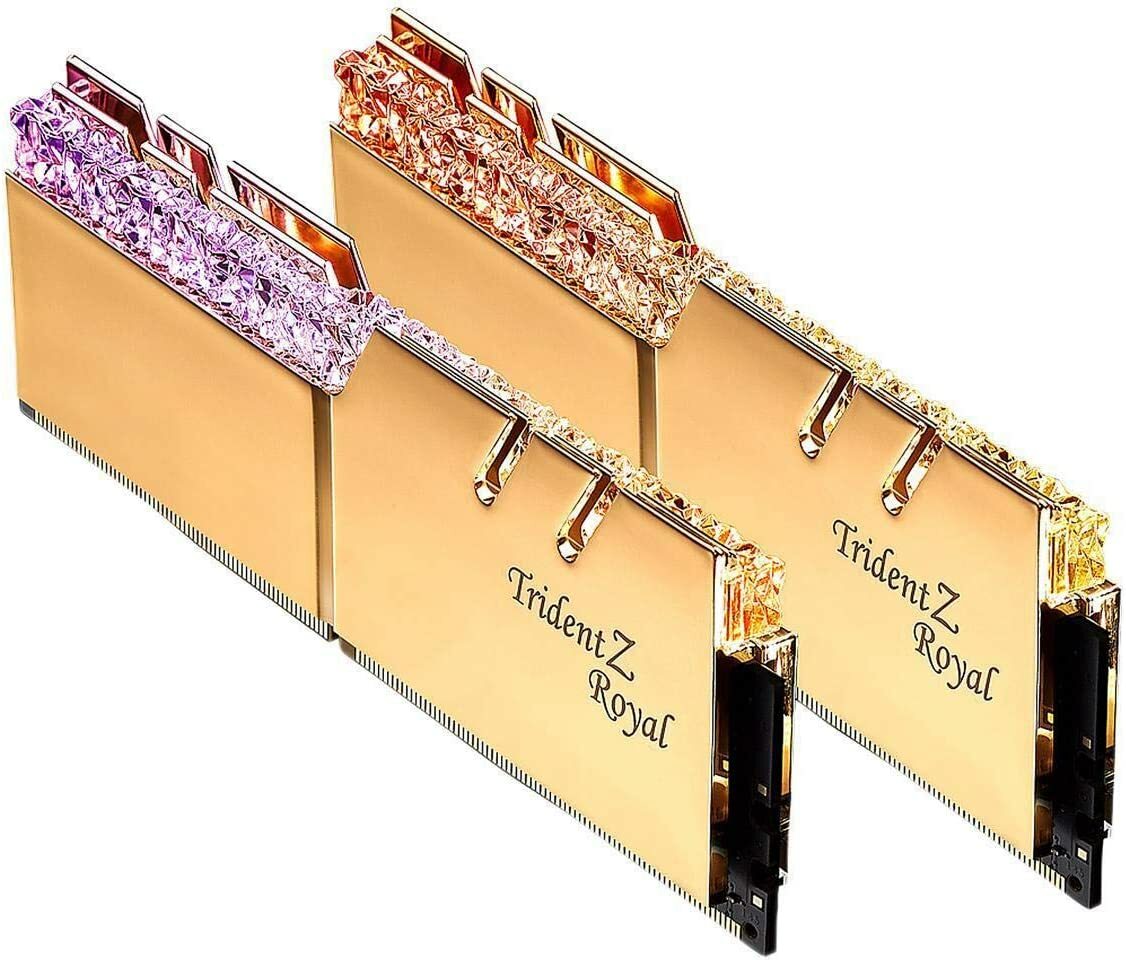 G.SKILL TridentZ Royal RGB Gold 16GB (2x8GB) 3600 MHz (16-16-16-36