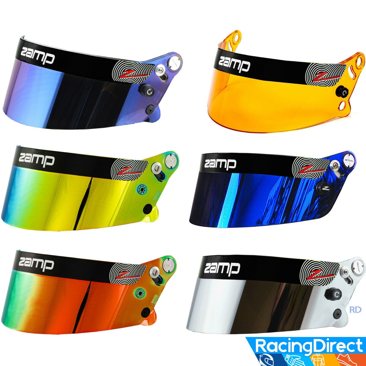 ZAMP Z20 Shield - Red Gold Blue Prizm Iridium Silver Amber Smoke