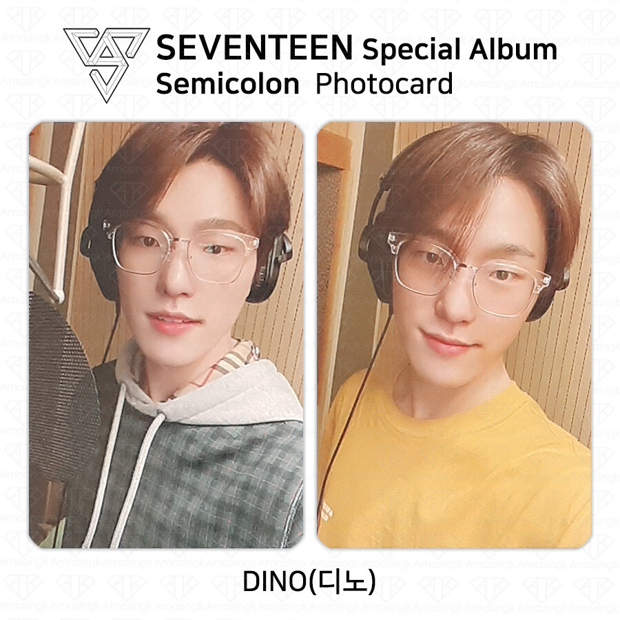 SEVENTEEN Special Album Semicolon ; Official Photocard Photo Card