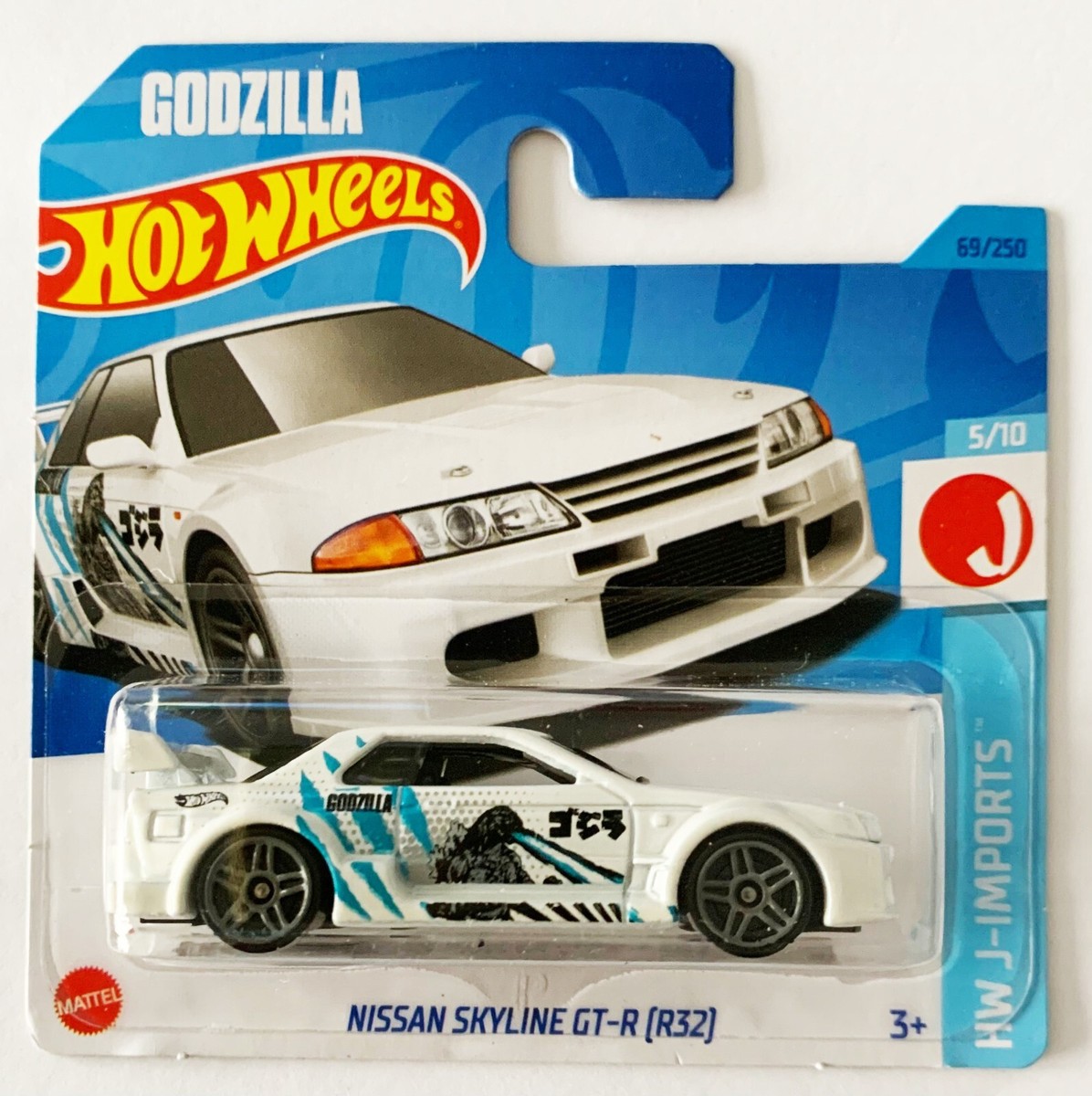 2023 Hot Wheels - Nissan Skyline GT-R (R32) - Godzilla - HKJ13