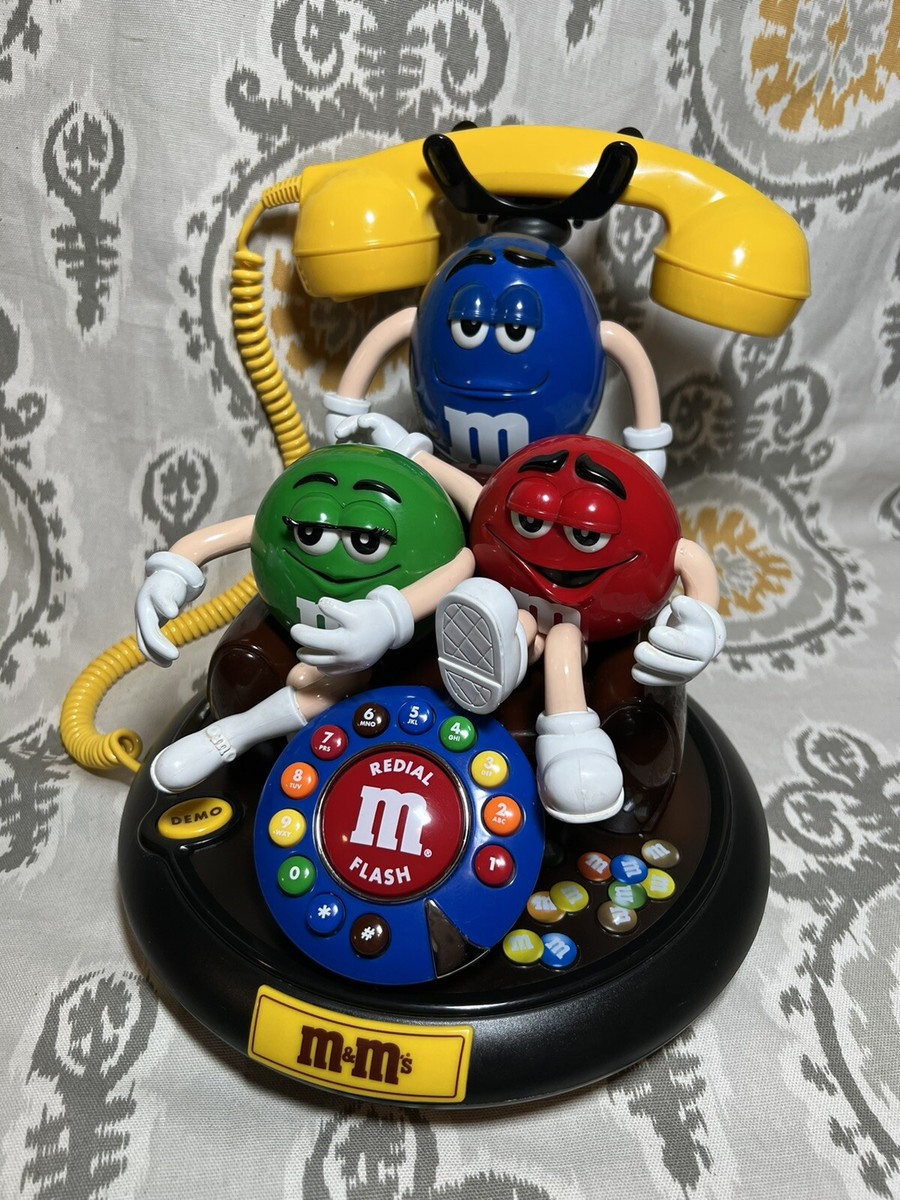 M&M's M&Ms Rare Collectible Animated Talking Telephone, Animation