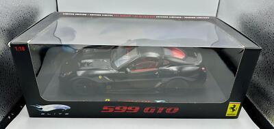 1:18 Ferrari 599 GTO -- Black -- Hot Wheels Elite | eBay