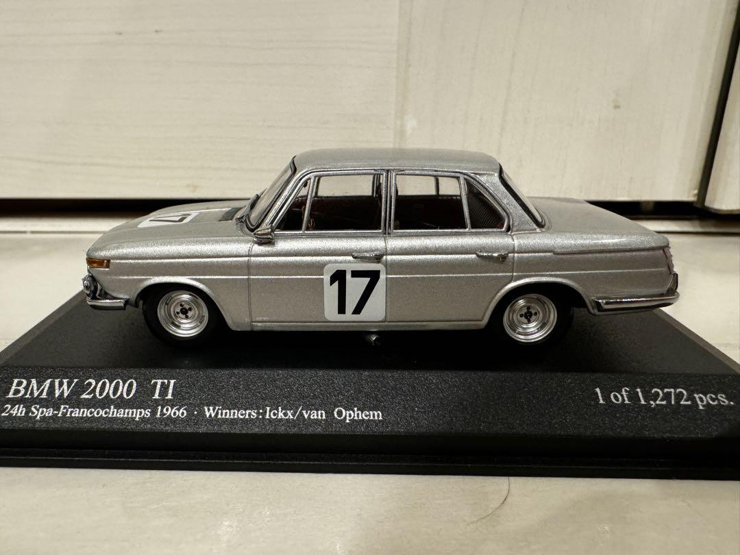 Minichamps 1/43 BMW 2000 Ti 24H Spa 1966 Minicar | eBay