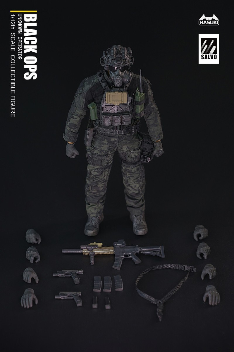 In Stock New HASUKI SA01 1/12 Black Ops 6