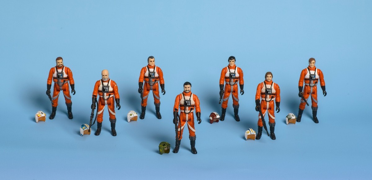 Custom Vintage Style Star Wars X-Wing / Y-Wing Pilot | eBay