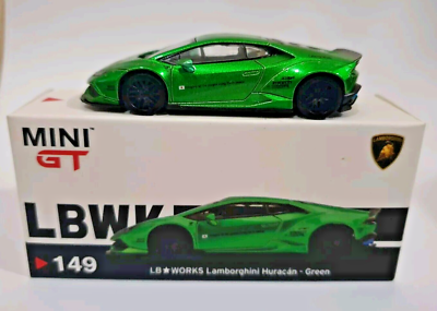 MiNiGT 149 LBWORKS ランボルギーニウラカン グリーン MINI GT 149 LB
