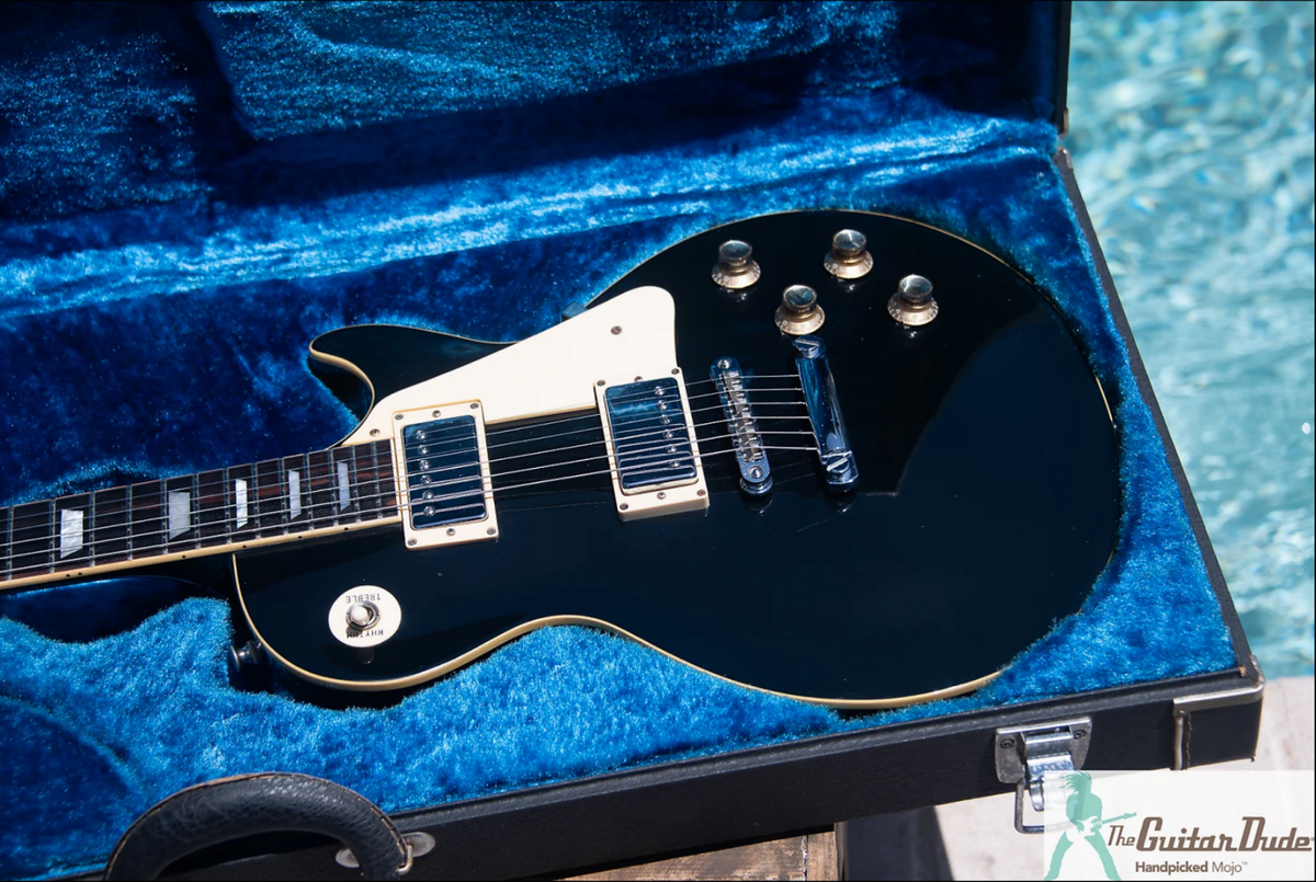 1975 Greco EG700 Les Paul Standard - Ebony - Made In Japan (EG-700