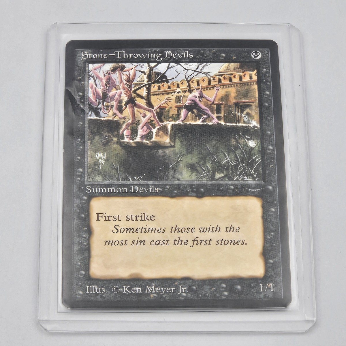 MTG stone-throwing devils 英語1 美品 値下げ MTG stone-throwing