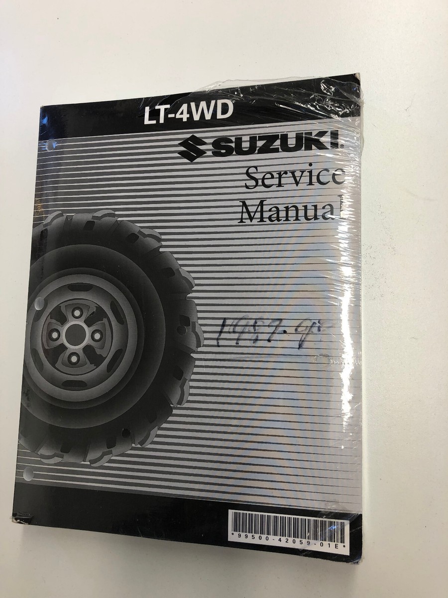 Suzuki Service Manual LT-F250/250F Repair Shop Workshop 99500