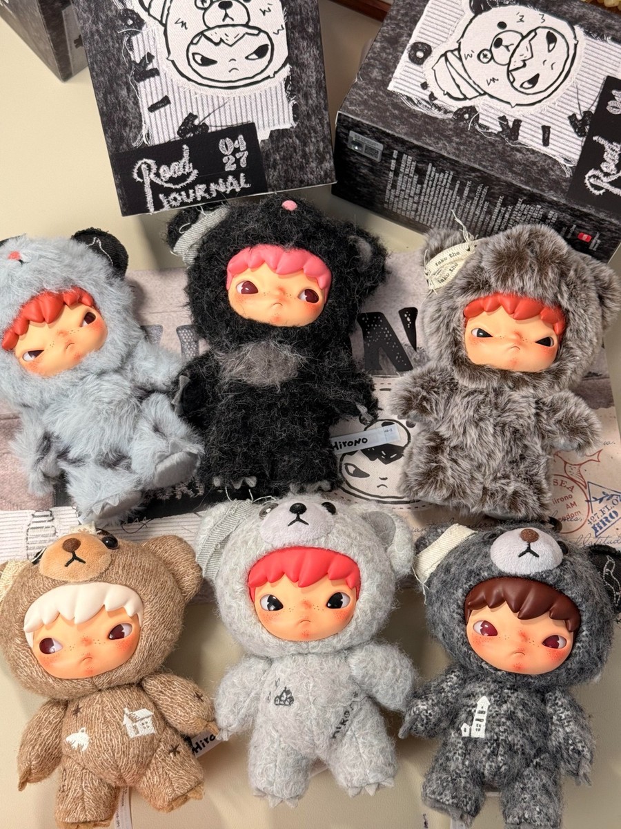 Authentic Hirono Road Journal Series Blind Box Plush Doll Pendant
