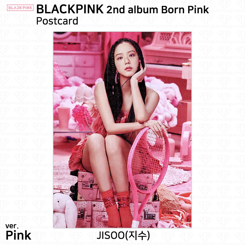 BlackPink 2nd Album Born Pink Photocard Postcard Instant Films