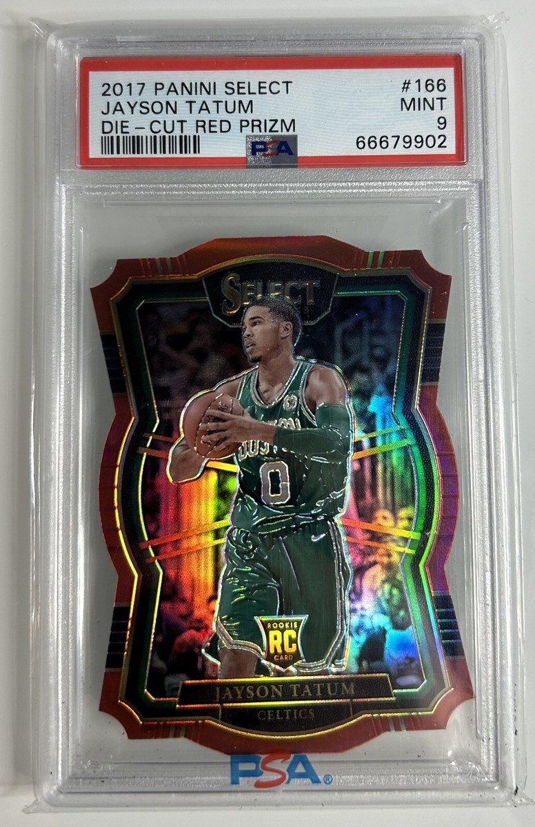 panini SELECT PRIZM JAYSON TATUM PSA 9 2023-24 Panini Select