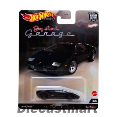 Hot Wheels Lamborghini Countach LP 5000 QV Car Toy - Black for