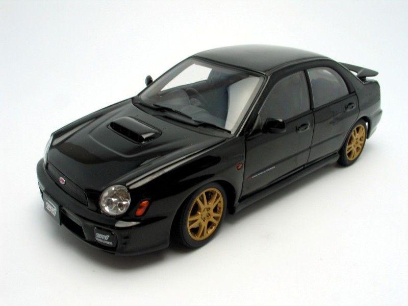 2001 SUBARU IMPREZA NEW AGE WRX STi BLACK AUTOart 1/18th Scale
