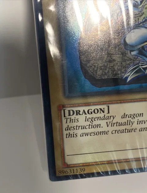 Yu-Gi-Oh Blue eyes White Dragon 89631139 Rare ATK/3000 DEF/2500