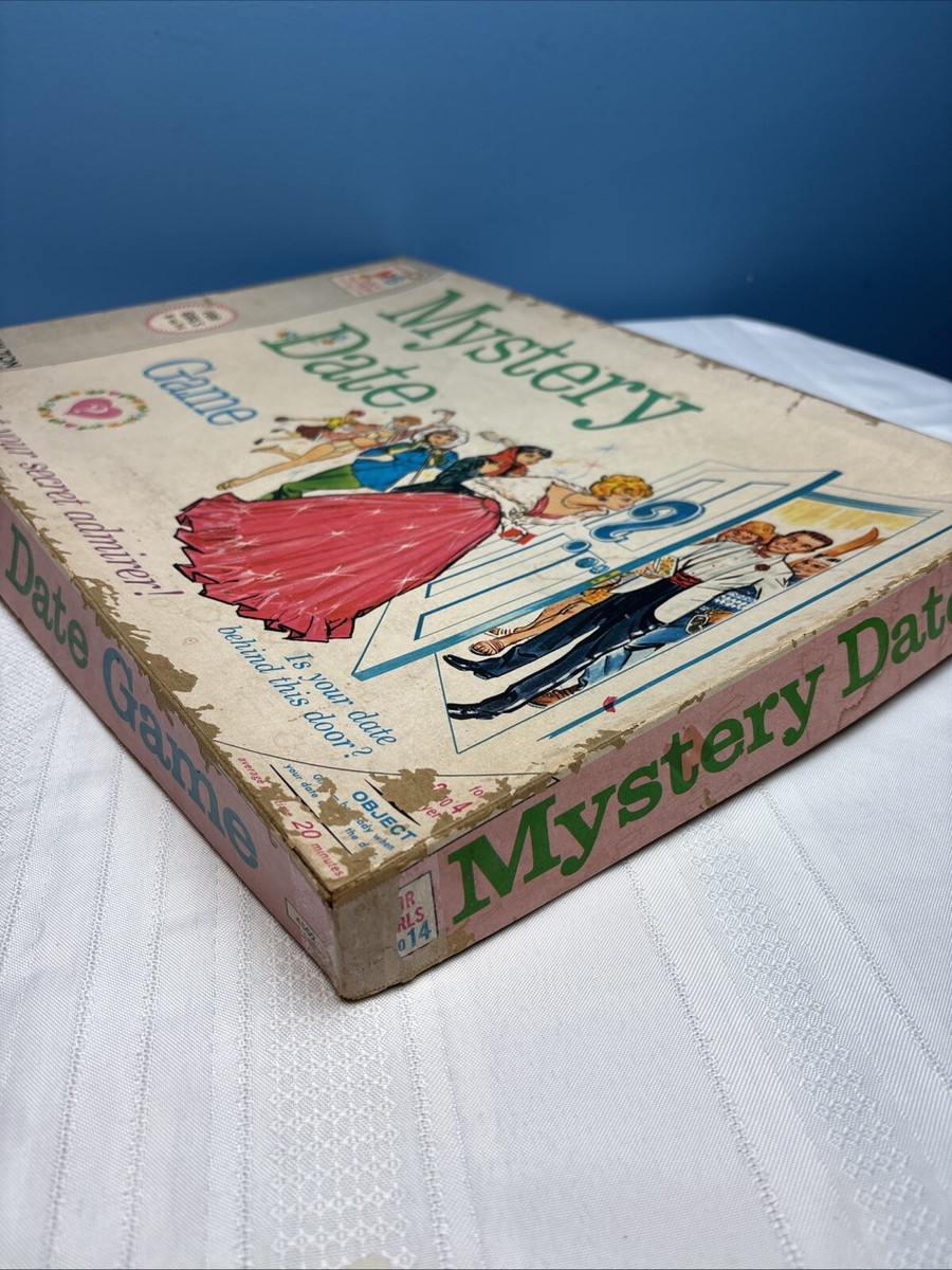 Mystery Date Board Game Vintage Complete Set Original 1965 Milton