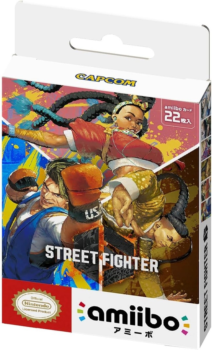 Street Fighter 6 amiibo card starter set Japan Capcom NEW | eBay