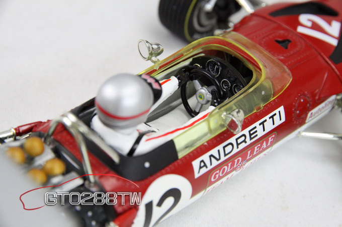 Quartzo 1:18 Lotus 49B F1 -1968 USA GP Pole Position-Mario