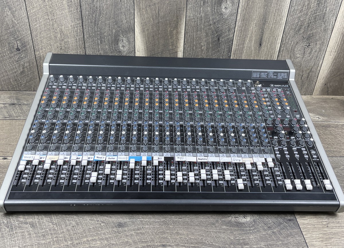 Mackie 2404-VLZ3 24-Channel 4-Bus Mixing Console | eBay