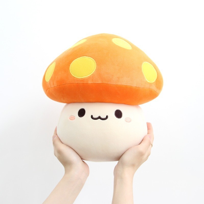 MapleStory Maple Story Orange Mushroom Plush Soft Toy | eBay
