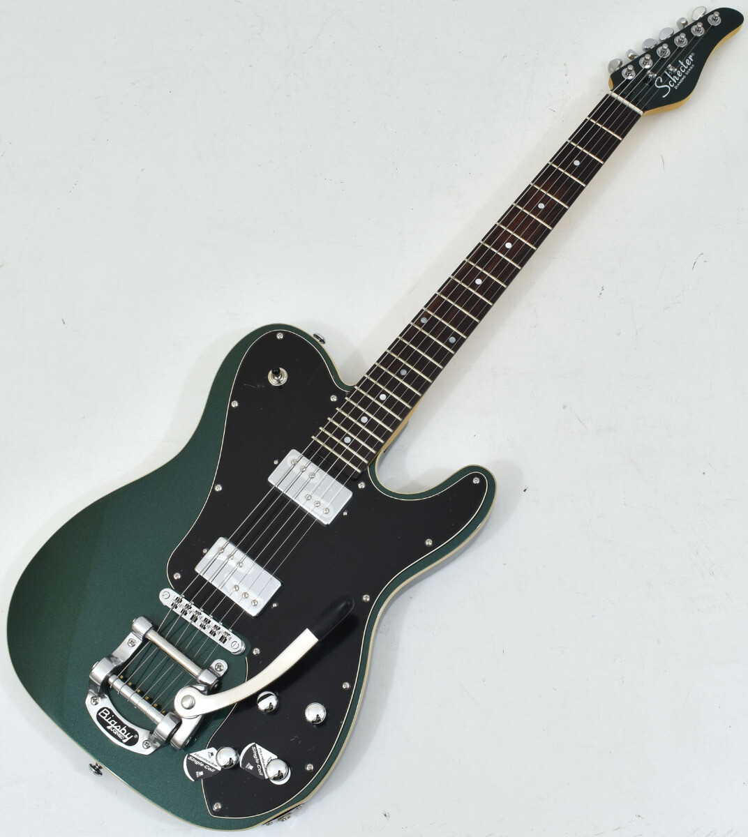 Schecter PT Fastback II B Electric Guitar in Dark Emerald Green