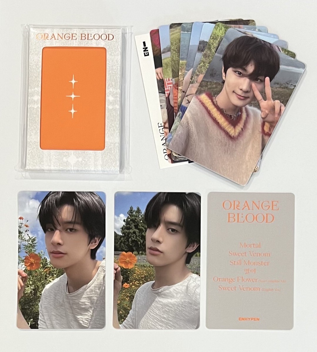 In Stock [JAKE inclusions] ENHYPEN [ORANGE BLOOD] Weverse Albums