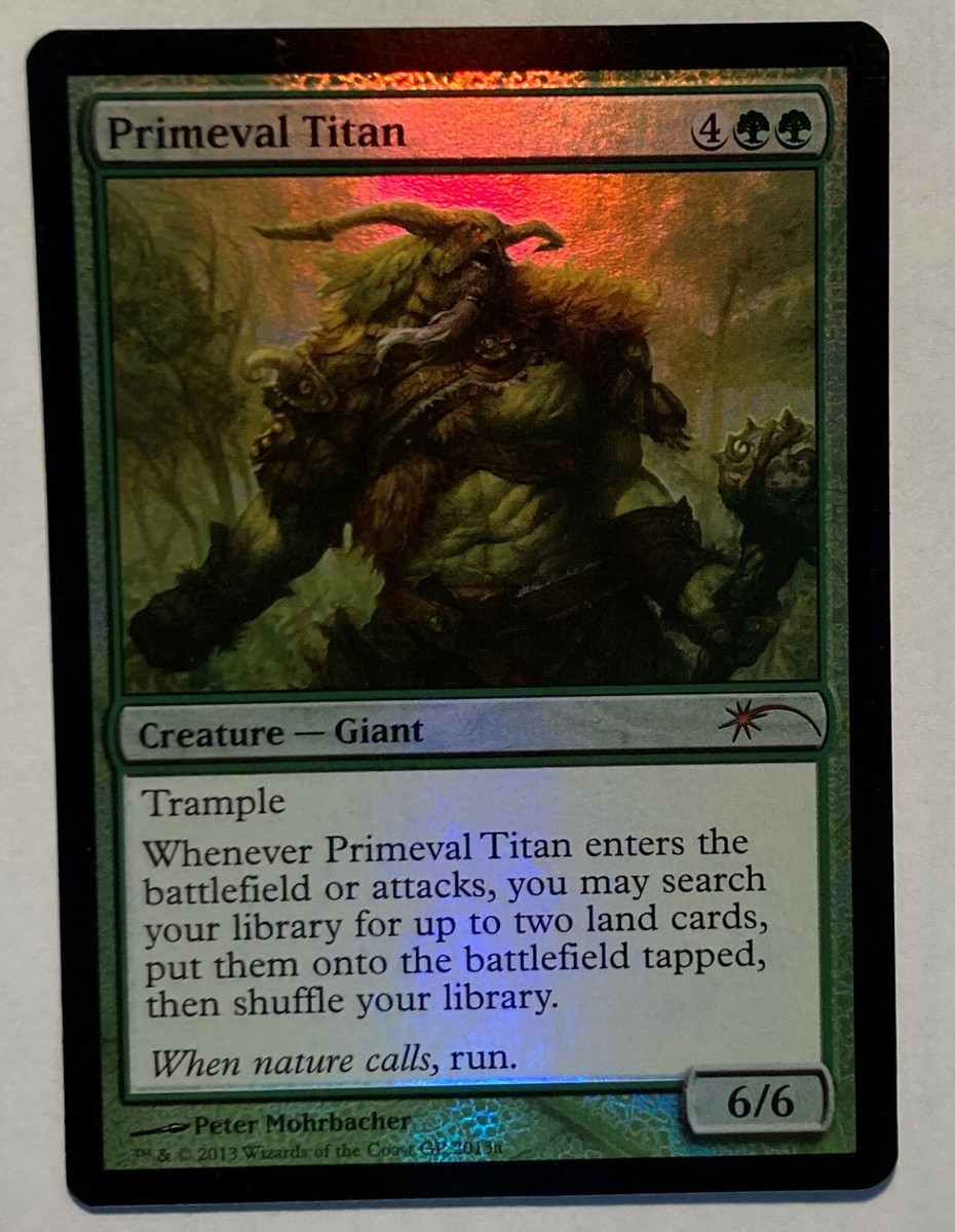 mtg 原始のタイタン foil 4枚セット mtg 原始のタイタン foil 4枚セット