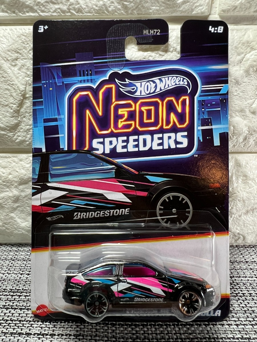 Hot Wheels Neon Speeders Toyota AE-86 Corolla 4:8 Walmart