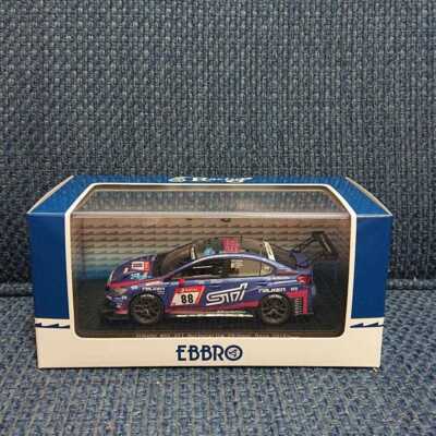 Subaru WRX STI Nurburgring 24H Race 2019 model car 1:43 EBBRO